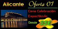 Ofertas para grupos en Alicante
